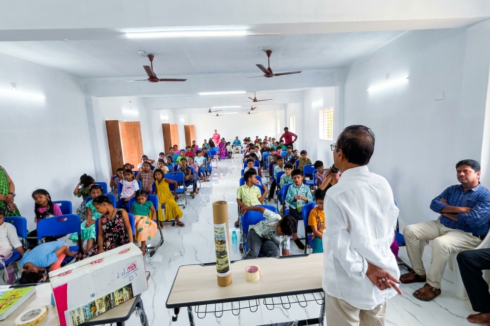 Sustainable Living Awareness Program at Slokha Schools